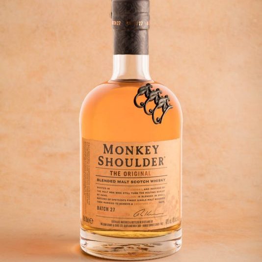 Monkey Shoulder Whisky Bottle Shot | Lauren Short Food Photographer