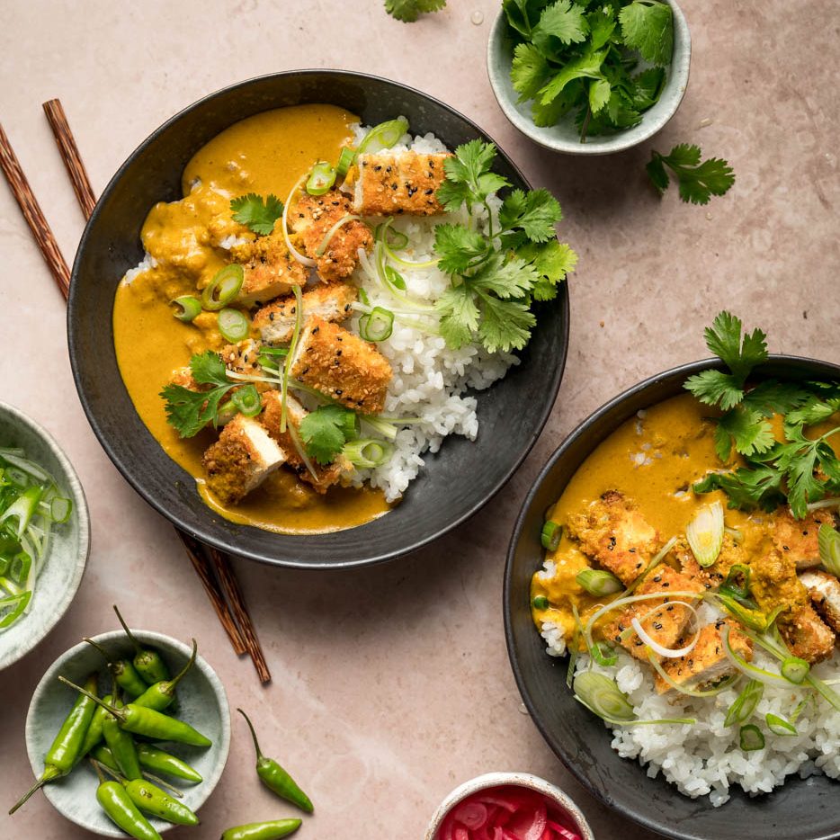 Tofu Katsu Curry - FOOBY | Lauren Short Food Photographer